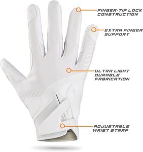 ถุงมือฟุตบอล Grip Boost Solid Stealth 6.0 ระบายอากาศได้ดี ปิดด้วยแถบตีนตุ๊กแก สำหรับผู้ใหญ่และเยาวชน รุ่นยอดนิยมขายดี - Product Image 5