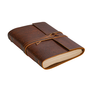 Journal en cuir vintage unique au design rustique, parfait pour l'écriture créative, le croquis et les réflexions quotidiennes, carnet de notes, agenda - Product Image 6