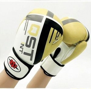 Gants de boxe pour enfants débutants en cuir PU, pour entraînement et sparring, avec support de poignet réglable et fermeture auto-agrippante, prix usine - Product Image 3