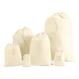 String Cotton Bags Reusable Durable Natural Fiber Carry Bags for Shopping Grocery Storage Travel Daily Use Indian Supplier - Product Image 1