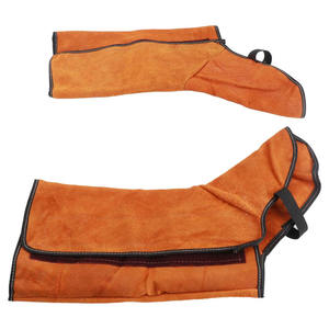 Leather Welding for Welders <b>Flame</b> Retardant Leather Welding Shoe Safety Protective Leather Shoe - Product Image 3