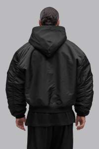 Chaqueta de Piloto Personalizada OEM para Hombre, Chaqueta Bomber de Nailon MA1 con Bordado, Chaquetas de Nailon para Hombre 2026 - Product Image 4