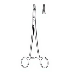 Olsen-Hegar Mini Needle Holder <b>12</b> cm / 4-3/4 Inch Surgical Instrument with Integrated Scissors for Precise Needle Handling - Product Image 1