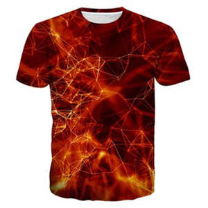 T-shirt à manches courtes pour homme, tendance, séchage rapide, avec impression numérique, service OEM en gros - Product Image 3