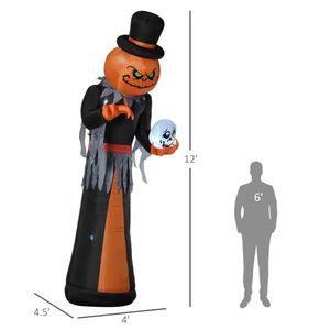 Halloween Inflatable Outdoor Holiday Yard Decorations for Festive Halloween Decorations - Product Image 3