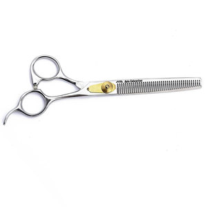 ชุดกรรไกรตัดแต่งขนสัตว์เลี้ยงมืออาชีพ กรรไกรซอยขนสำหรับสุนัขและแมว สแตนเลสสตีล สำหรับตัดและจัดแต่งทรงขน - Product Image 2