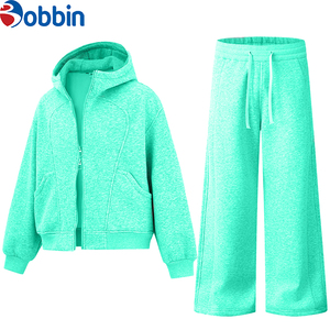 Ensemble de vêtements pour hommes tendance : survêtement polaire avec sweat à capuche zippé et pantalon de jogging pour homme – Collection Hiver Designer - Product Image 2
