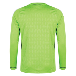 New 100% Polyester Goalkeeper Top Jersey for Men Yellow with Long Sleeves Training Football <b>Soccer</b> Jersey Automated Cutting - Product Image 6
