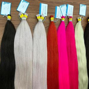 Vente en gros de cheveux en vrac de haute qualité pour cheveux humains vierges vietnamiens couleur ombre sans perte ni enchevêtrement - Product Image 6