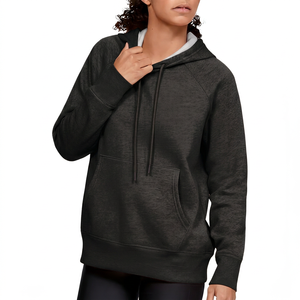 Sudadera con Capucha Extra Grande para Mujer, Manga Raglán, Bolsillo de Felpa, Informal, Unisex, para Otoño, Estampada, Ecológica, de Secado Rápido - Product Image 4