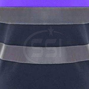Polo de sécurité pour travaux en extérieur, classe 2 ANSI, tissu respirant imperméable, tissu performant réfléchissant, équipes de construction industrielle - Product Image 4