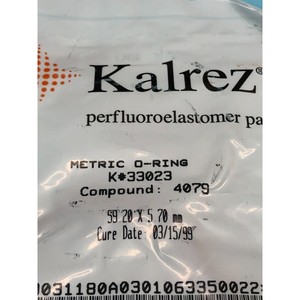 Joint torique métrique KALREZ K # 33023, COMPOUND:4079 - Équipements et pièces semi-conductrices d'occasion fiables à l'échelle mondiale - Product Image 4