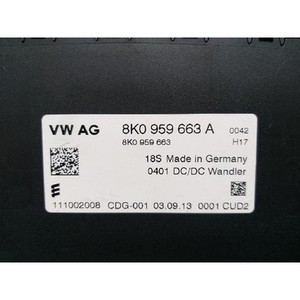 Stabilisateur de tension / Régulateur de tension A8 (Compartiment arrière) Référence 8K0959663A - Product Image 6