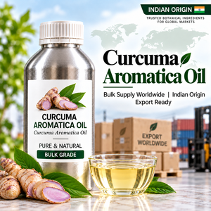 Fabricante, Mayorista, Proveedor y Exportador de Aceite Esencial de Cúrcuma Aromática Premium, Aceite de Rizoma de Cúrcuma Silvestre - Product Image 1