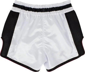 กางเกงชกมวย MMA คุณภาพพรีเมียม ยูนิเซ็กซ์ ผ้าเนื้อยืด สำหรับศิลปะการต่อสู้ กางเกงกีฬา ยูนิเซ็กซ์ แรชการ์ด กางเกงมวยไทย - Product Image 1