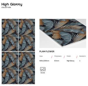 En stock – Série Design Moderne – Carreaux de marbre émaillés polis 600x1200mm – Grand format – Carreaux de sol en porcelaine haute brillance pour la maison et le commerce - Product Image 5