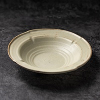 Bol à pâtes rustique fait main, assiettes de restaurant, vaisselle en céramique, bols en céramique pour salade, grès thermorésistant