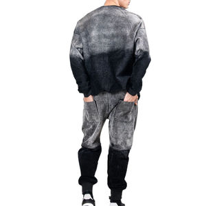 Camiseta de Algodón Oversize de Corte Cuadrado con Lavado Ácido y Efecto Desgastado, Estilo Streetwear Premium, de Alto Gramaje, Fabricación al por Mayor - Product Image 2