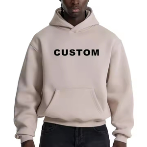 Sudadera con Capucha Personalizada para Hombre, Corte Regular, Felpa 100% Algodón, Estilo Urbano Ecológico con Letra Frontal - Product Image 1
