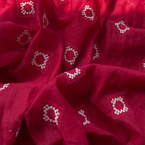 Malty embroidery fabric fancy fabric garment fabric coding embroidery fabric for dress manufacturer export supplier export trade - Product Image 3