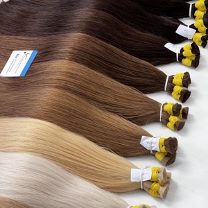 Luxury Virgin Vietnamese Straight Bulk Hair <b>Extensions</b> Double Drawn Soft Hair Thick Ends <b>Braiding</b> High Quality Human Hair - Product Image 3