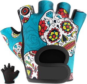 Guantes de Levantamiento de Pesas Personalizables, Guantes de Gimnasio para Entrenamiento Físico, Transpirables, con Soporte para Muñeca y Cierre de Velcro - Product Image 1