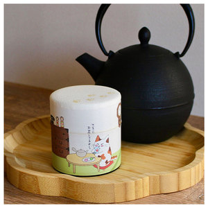 Recipientes de Papel Washi Japonés para Almacenamiento de Alimentos, con Doble Tapa, Diseño de Gato Adorable, para Té Verde Matcha, de Calidad Competitiva y Excelente Precio - Product Image 2