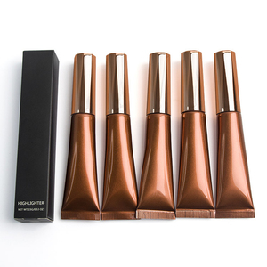6 Colors Multi-Use Liquid Highlighter with Cushion <b>Applicator</b>, Face & Body Shimmer Glow Wand - Product Image 4