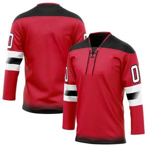 Maillot de hockey sur glace personnalisé par sublimation, vêtements d'entraînement pour équipe - Product Image 3