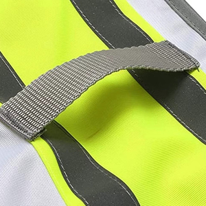 Chaleco de Seguridad de Alta Visibilidad ZOHSUB POWER INDUSTRY ANSI Clase 2 con LED Intermitente, Diseño Impermeable y Ligero para Construcción en Exteriores - Product Image 5