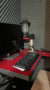 Cabine vocale insonorisée professionnelle pour podcasting, enregistrement vocal, réunions en ligne et travail de bureau privé - Product Image 5