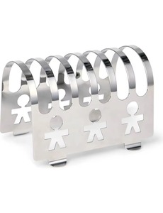 High demand metal toast holder keeps toast appealing from <b>toaster</b> to table adds subtle luxury to everyday meals - Product Image 2