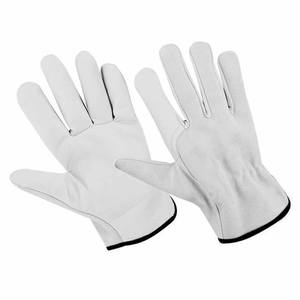 Guantes de Trabajo de Piel de Cabra y Vacuno de Primera Calidad, Guantes de Protección Industrial para Conducir, Resistentes al Calor - Product Image 6