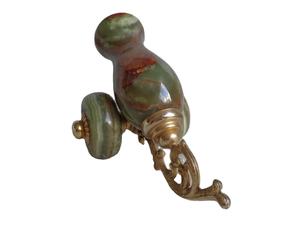 Escultura de Cañón de Mármol Ónix Raro, Hecha a Mano con Piedra Natural, Decorativa y Coleccionable - Product Image 2