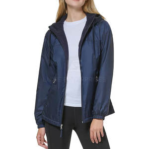 Vente directe d'usine, veste coupe-vent pour femmes, taille personnalisée, tricotée, respirante, haute qualité, faible MOQ, service OEM - Product Image 6