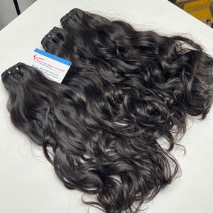 Produit chaud trame de cheveux humains noirs naturels cheveux vietnamiens bruts, pas d'enchevêtrement, pas de perte, vente en gros de qualité SDD - Product Image 1