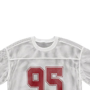 Camiseta de Fútbol Personalizada de Corte Holgado y Amplio, Estilo Urbano, con Estampado, Transpirable - Product Image 6