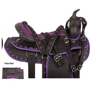 Selles de cheval à bas prix avec siège profond Selles de cheval de qualité durable en cuir occidental faites à la main à vendre par les exportateurs - Product Image 3