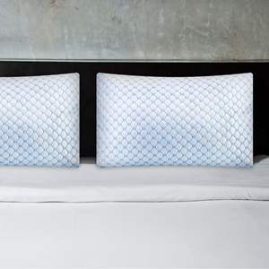 Almohadas de Cama de Espuma Viscoelástica con Gel Refrigerante, Tamaño Queen, 2 Piezas, Ventiladas, Suaves y Refrescantes - Product Image 4
