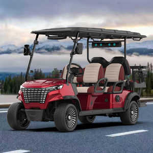 Carrito de Golf Eléctrico de 4+2 Plazas, Vehículo Eléctrico para 6 Pasajeros con Cámara Infrarroja, Homologado para Circular por la Calle - Product Image 3