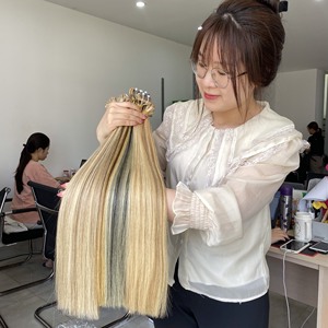 Extensiones de cabello humano con cinta alineada con cutícula de alta calidad, precio al por mayor de donantes vietnamitas - Product Image 4