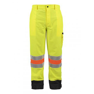 Pantalon de travail de sécurité haute visibilité réfléchissant 100% polyester, pour mines, mécaniciens, travaux de construction, pantalon de sécurité réfléchissant - Product Image 1