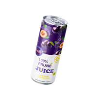 Vietnam Nieuwe OEM/ODM 330ml Slankblikje 100% Pruimen Sap NFC Private Label Fruit & Groentesap