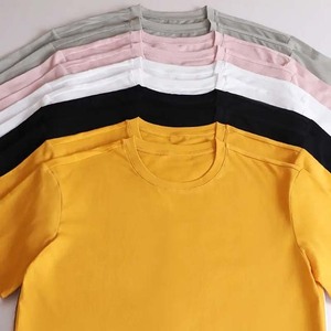 Camisetas de Hombre de Alta Calidad, Precio de Fábrica, Impresión y Bordado, 100% Algodón, Estilo Urbano, Color Sólido - Product Image 6