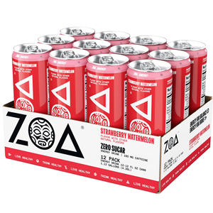 Boisson énergisante ZOA Zero Sugar saveur cerise et lime, 250 ml, vente en gros - Product Image 3