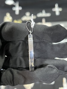 Colgante de Cangrejo de Lujo Personalizado Chapado en Oro de Plata 925 con Diseño de Halo Redondo y Moissanita, Joyería Hip Hop Unisex al por Mayor - Product Image 3