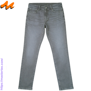 Pantalones Casuales de Corte Slim para Hombre, Color Sólido, Corte Recto, Cintura Media, Spandex/Algodón, Protección UV, Transpirables, Uso Diario, Sostenibles - Product Image 1
