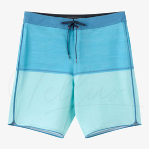 Men's Knee Length Solid Mid-Rise Casual Quick-drying Breathable Surf <b>Swim</b> <b>Board</b> Shorts with Drawstring Closure - Product Image 1