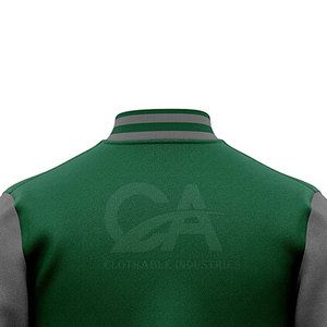 Chaqueta Urbana Casual para Hombre, Estilo Letterman, Ajuste Cómodo, Perfecta para Viajes, Uso Diario y Atuendos Urbanos - Product Image 3