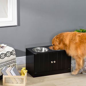 Ciotola Rialzata in Acciaio Inossidabile per Cani 4L, Distributore Automatico Portatile di Cibo per Animali Domestici, Ciotola per Cuccioli con Capacità 6L - Nessuna Spedizione nei Fine Settimana - Product Image 1